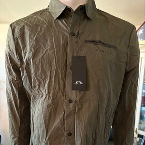 New mens Oakley Utility Long Sleeve Nylon Shirt various sizes